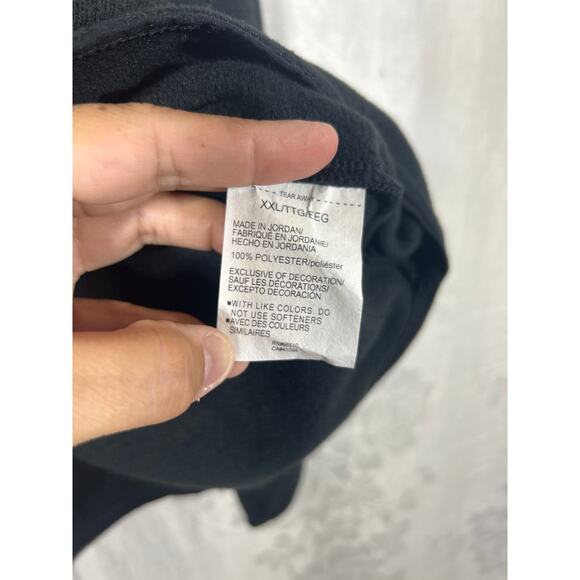 Under Armour Pullover Fleece Black XXL NEW Loose Zip Pockets Specialist Henley - Picture 6 of 8